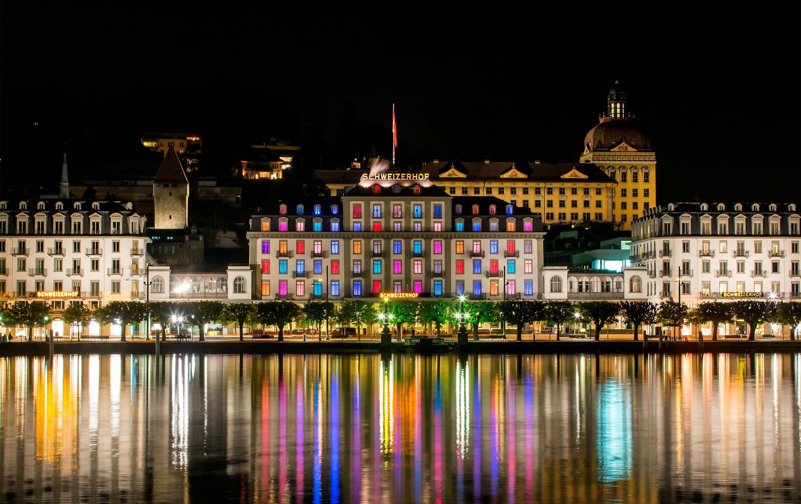 <p>Best location in the<br
/>City of Lights Lucerne</p>
