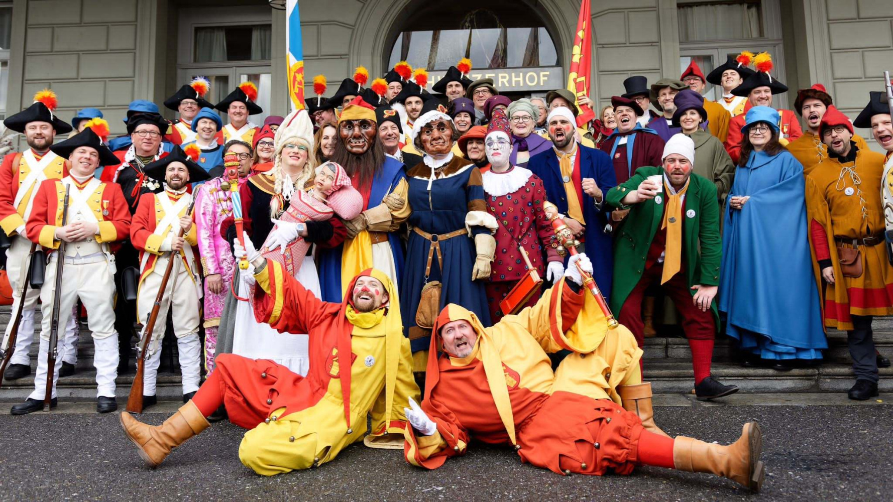 Fasnacht Schweizerhof Sébastien Martre 1