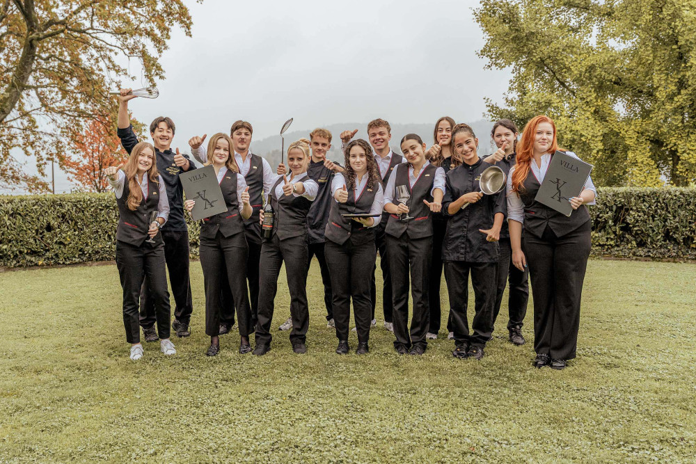 Lernende übernehmen zum dritten Mal die VILLA Schweizerhof