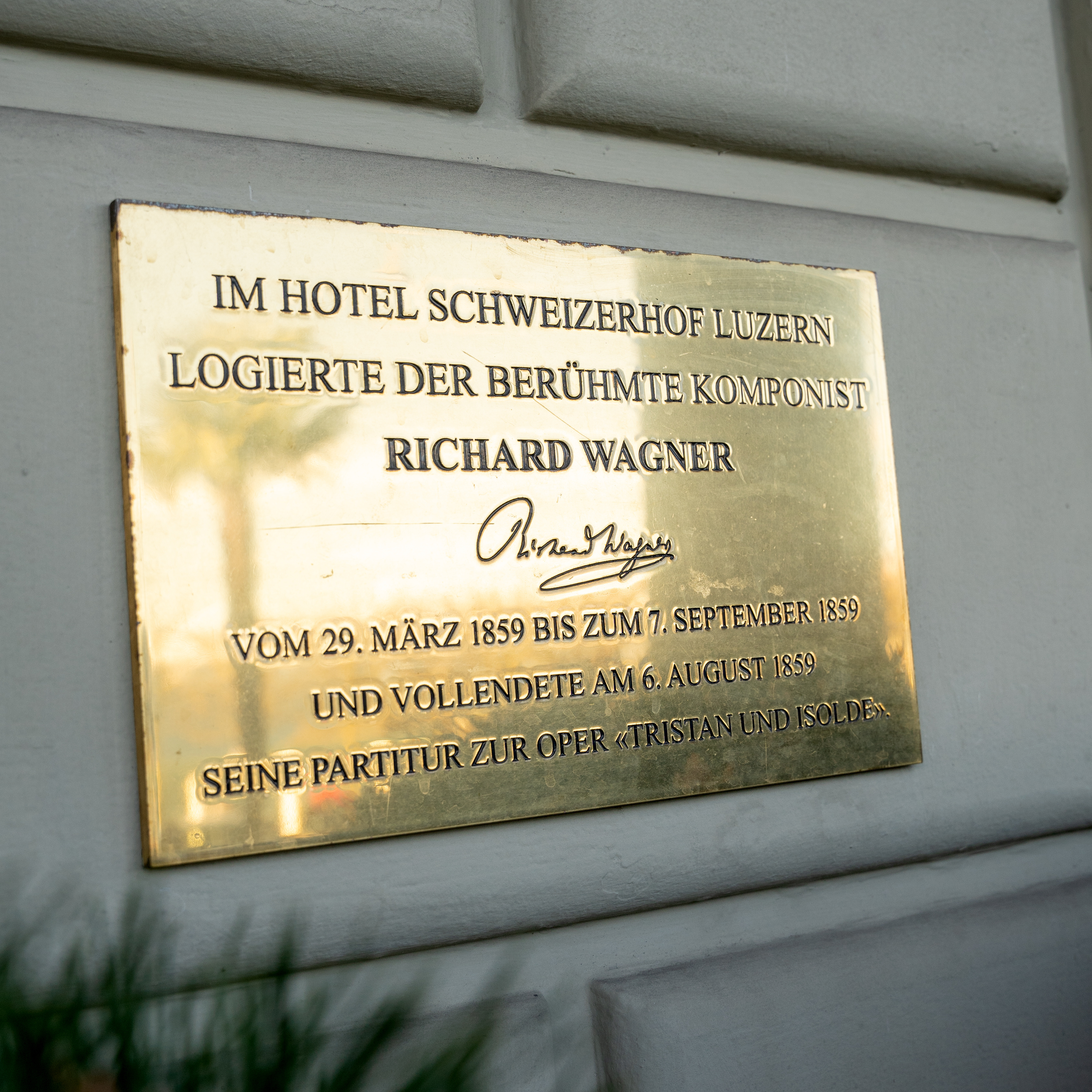 Richard Wagner Schild