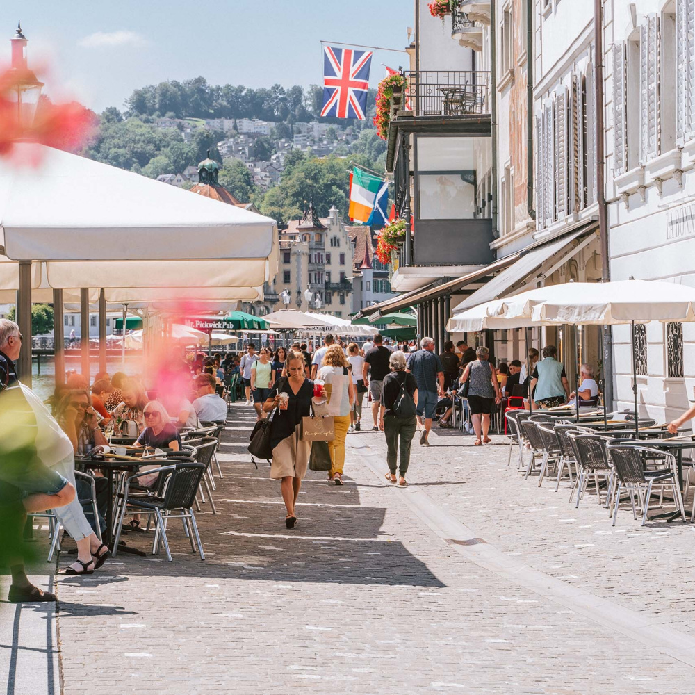 Shopping dans la vieille ville