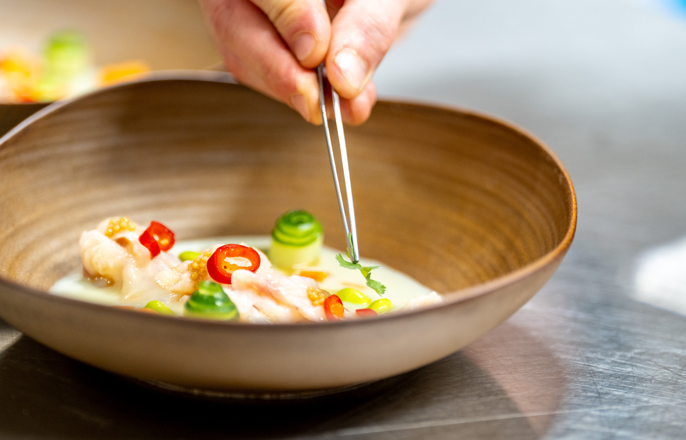 <p>Gourmetküche<br
/>im Hotel Schweizerhof Luzern</p>